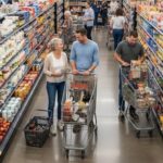 Un magasin bien achalandé est-il rempli de provisions ou rempli de clients ?