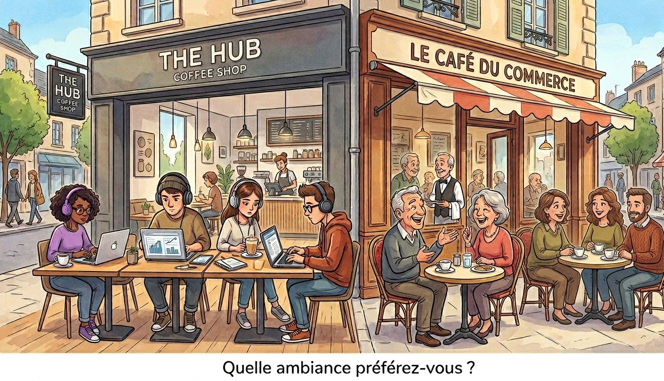 Lire la suite à propos de l’article Pourquoi les coffee shops remplacent-ils les cafés ? Parce que les cafés, c&rsquo;est pour les « vieux ».