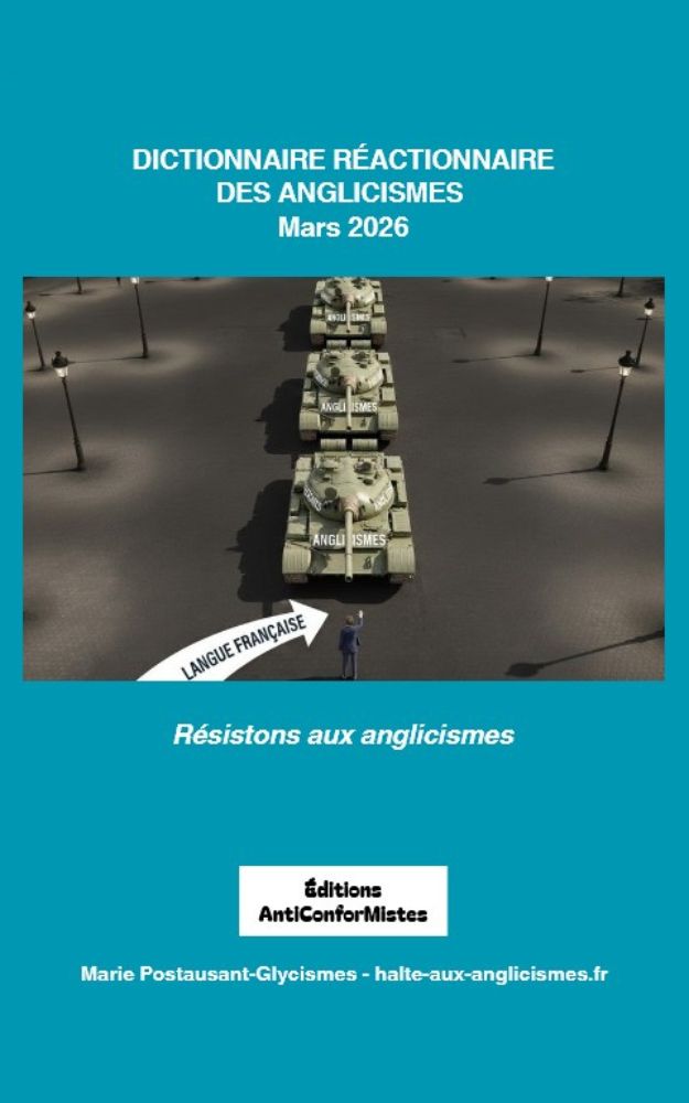 Couverture Dictionnaire des anglicismes