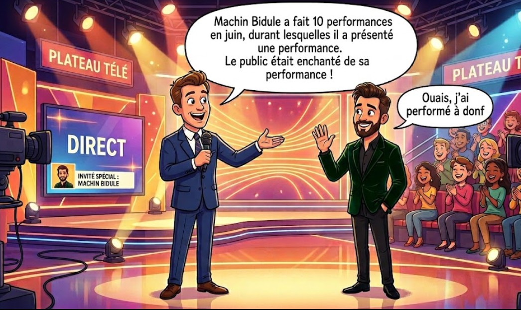 Lire la suite à propos de l’article Bannissons définitivement les anglicismes « performer » et « performance », aussi vagues qu&rsquo;inutiles